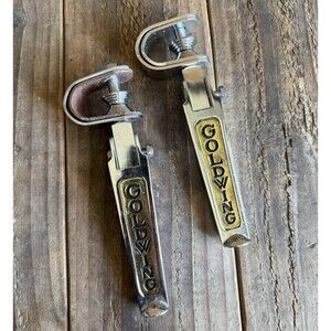 HONDA GOLDWING 1970'S CLAMP ON CUSTOM CHROME FOOTRESTS - Made In Taiwan -